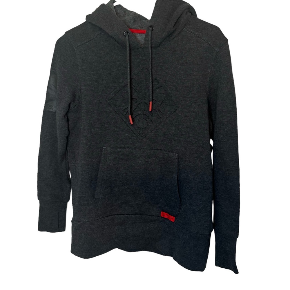 NWT HP Omen Gray Voodoo Logo Long Sleeve Hoodie Jacket